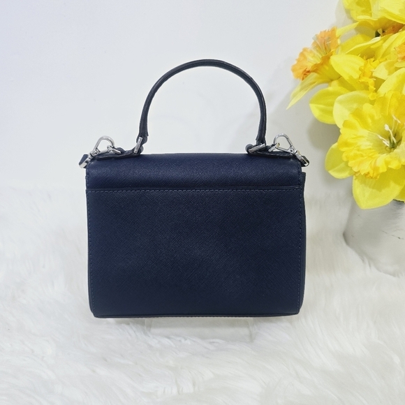 Michael kors callie navy crossbody bag - Picture 6 of 17